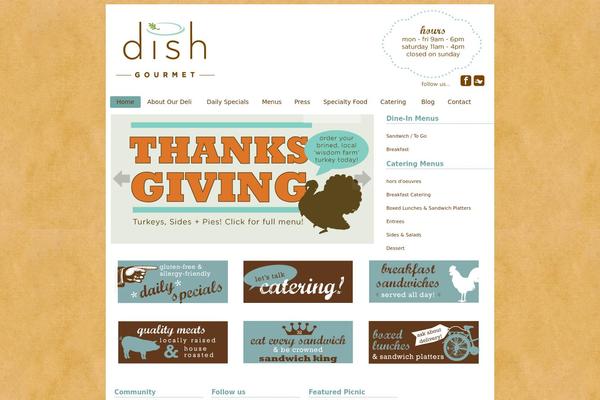 Site using Easy-restaurant-menu-manager plugin