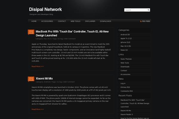 Pyrmont V2 theme site design template sample