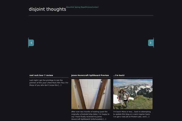 Photoria theme site design template sample