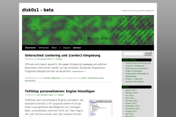 disk0s1.de site used Ten