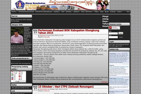Easel theme site design template sample