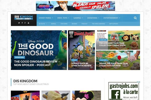 Anderson Lite theme site design template sample