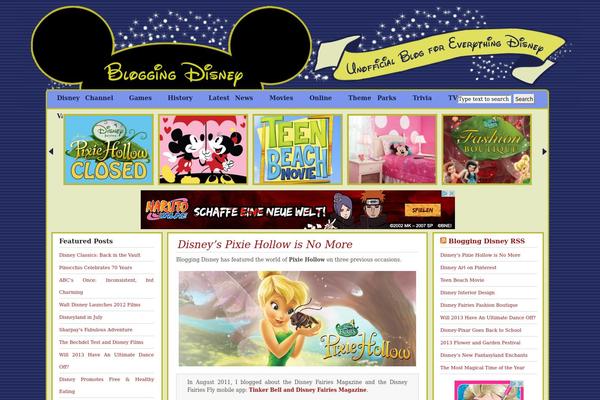 disney-blog.com site used Visio