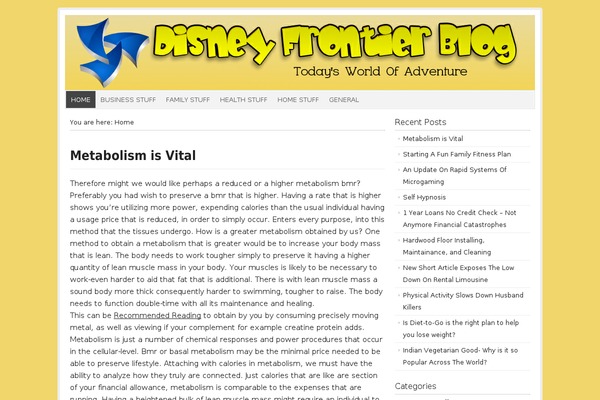 Prose theme site design template sample