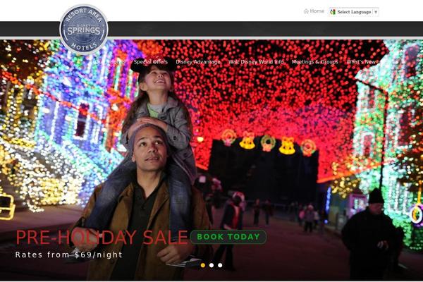 disneyspringshotels.com site used Ddrah