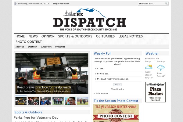 Advanced Newspaper theme site design template sample