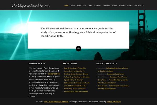 dispensationalberean.com site used Wordit