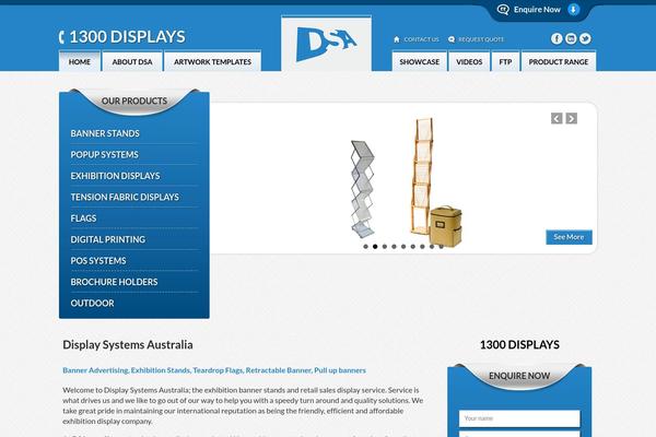 Dsa theme site design template sample