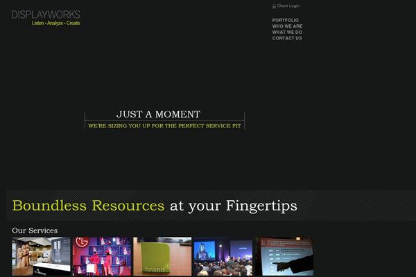 displayworks.com site used Displayworks