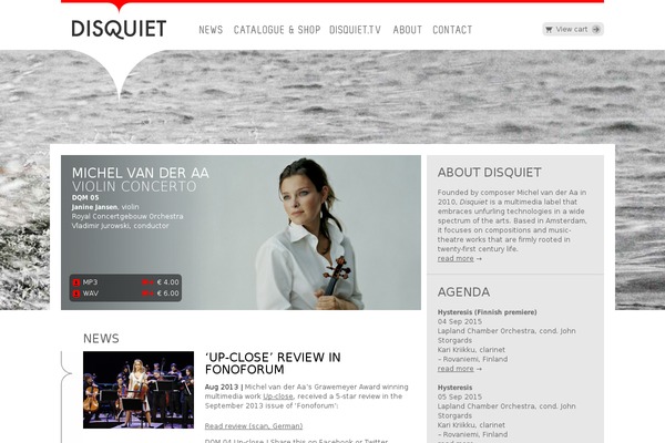 disquietmedia.net site used Disquiet