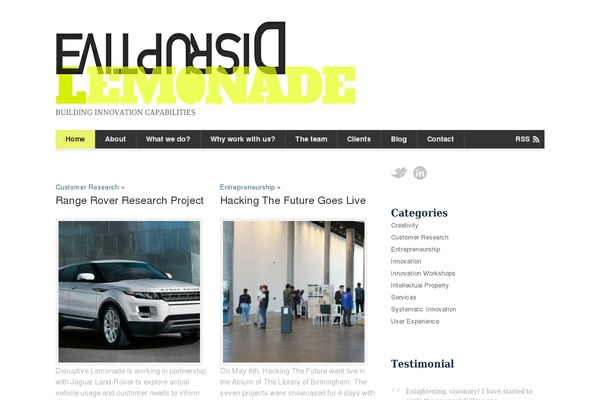 Backbone theme site design template sample