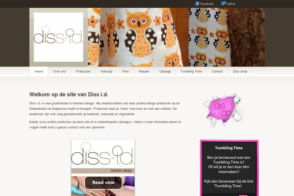 Titan theme site design template sample