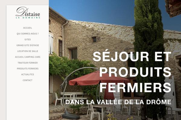 Vellum theme site design template sample