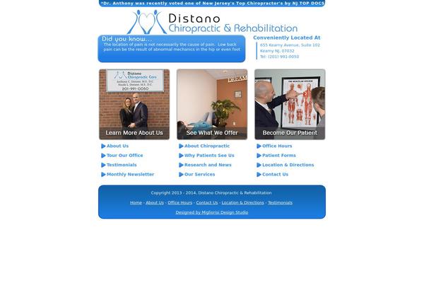 Dcc theme site design template sample