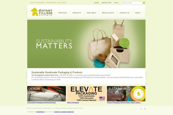 Thematic theme site design template sample