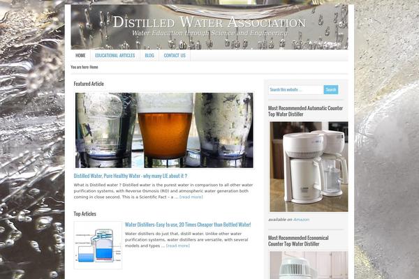 Lifestyle theme site design template sample