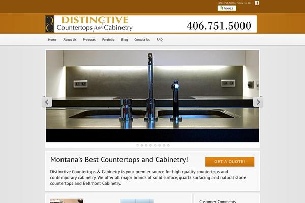 Modular theme site design template sample