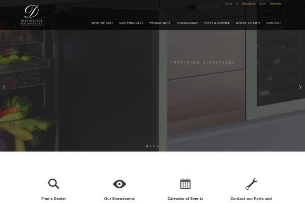 distinctive-online.com site used Distinctive_applicance