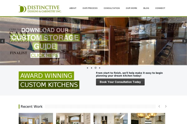 distinctivedesigns.ca site used Vaudora