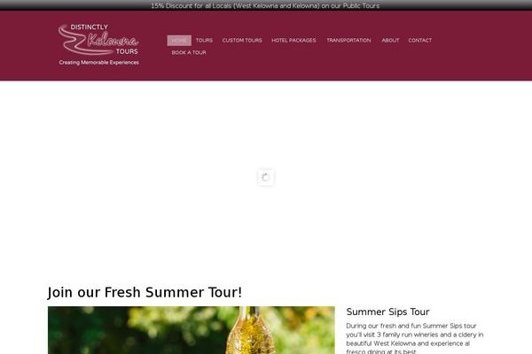 Deluxe theme site design template sample