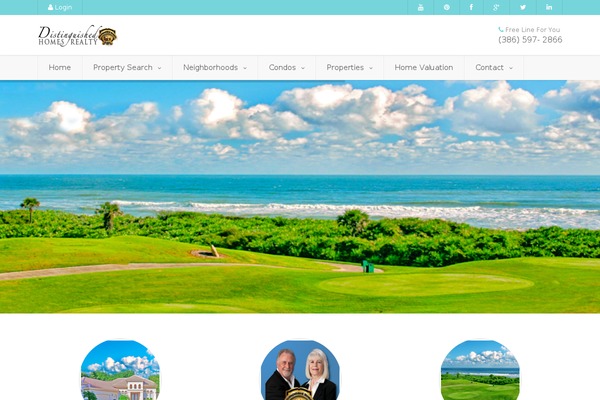 distinguishedhomesrealty.com site used Real Spaces