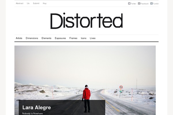 distortedarts.com site used Originmag
