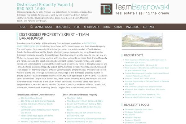 Curb Appeal theme site design template sample