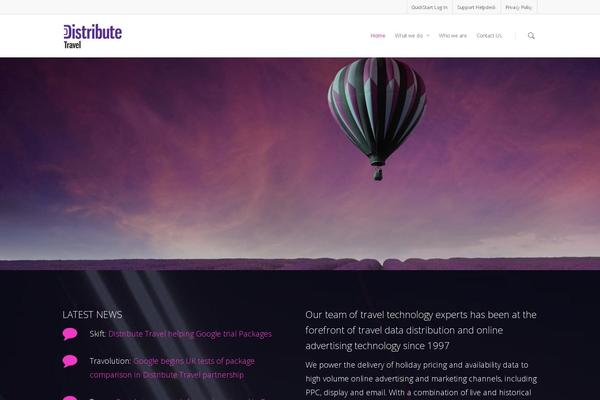Salient theme site design template sample