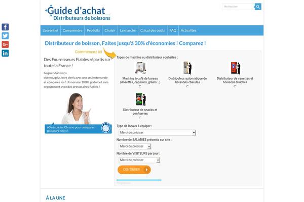 Verticaux theme site design template sample