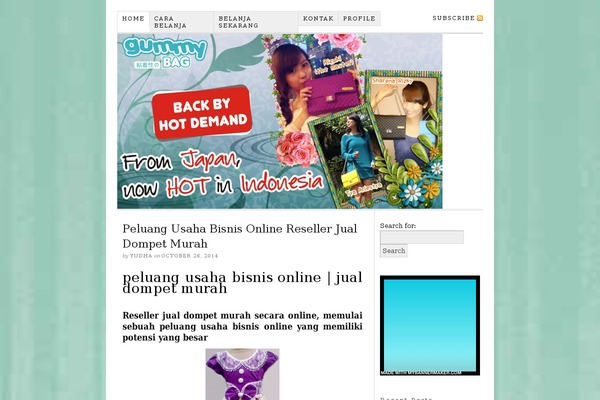Thesis 1.8.3 theme site design template sample