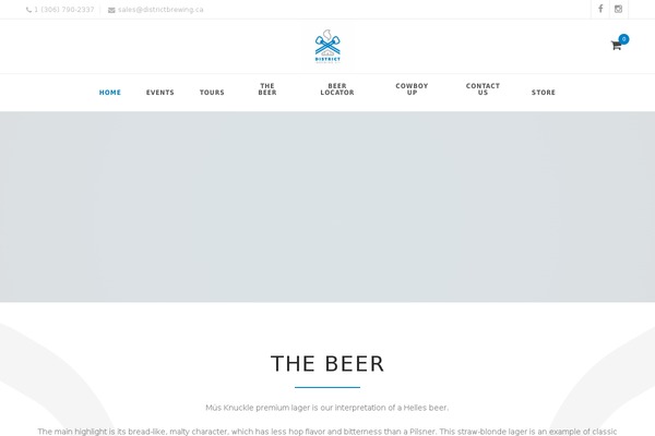 Aperio theme site design template sample