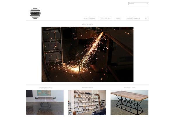 Rustik3 theme site design template sample