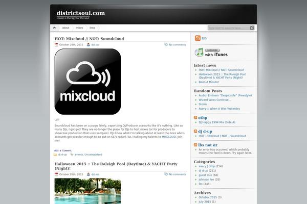 iNove theme site design template sample