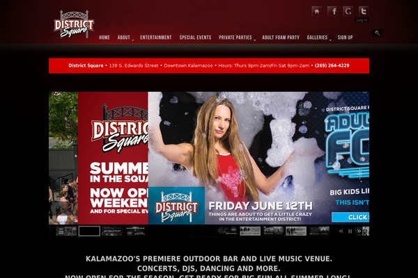 Prestige theme site design template sample