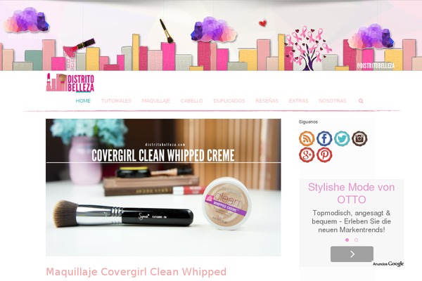 distritobelleza.com site used Pipdig-maryline