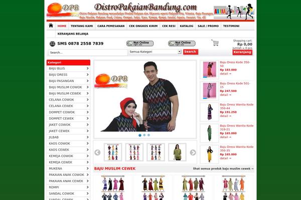 WP-Grosir theme site design template sample