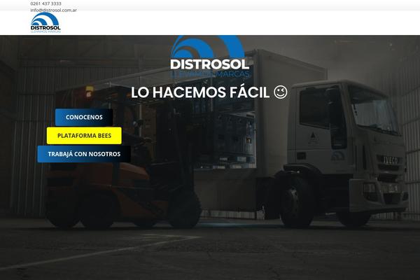 Impreza Child theme site design template sample