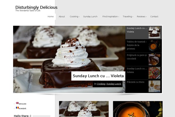 CookingPress theme site design template sample