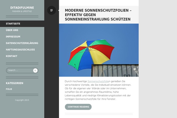 Blossom Fashion theme site design template sample