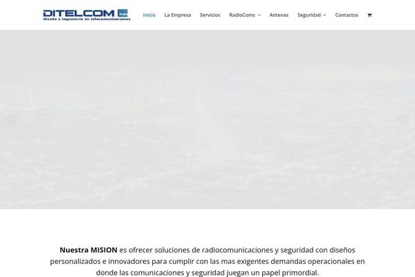 Total theme site design template sample