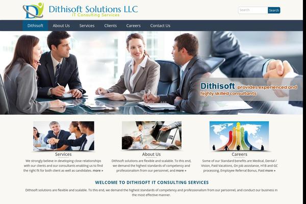 Advertica theme site design template sample