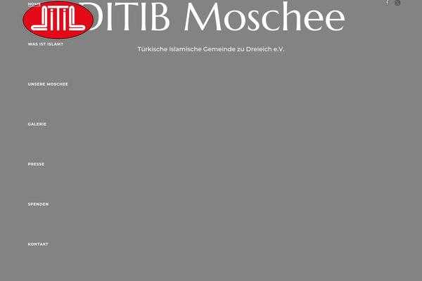 Qi theme site design template sample