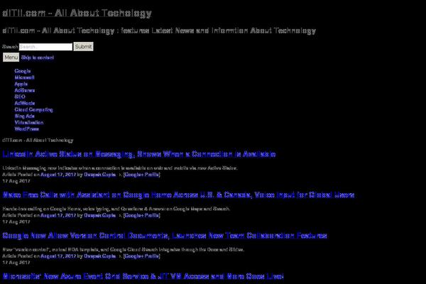 Asap theme site design template sample