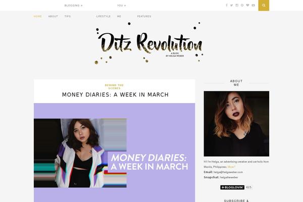 Esteem theme site design template sample
