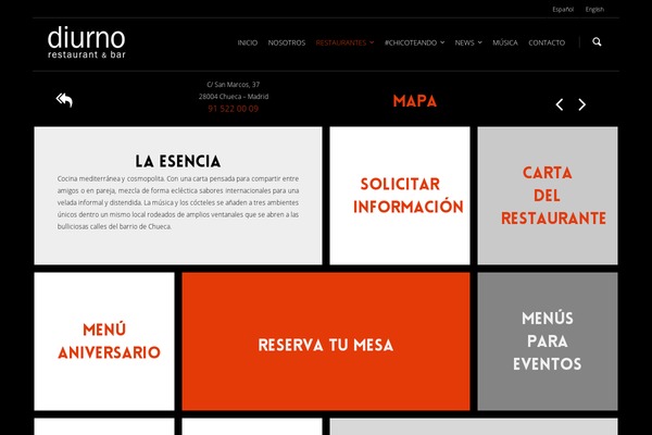 diurno.com site used Pomdiseno