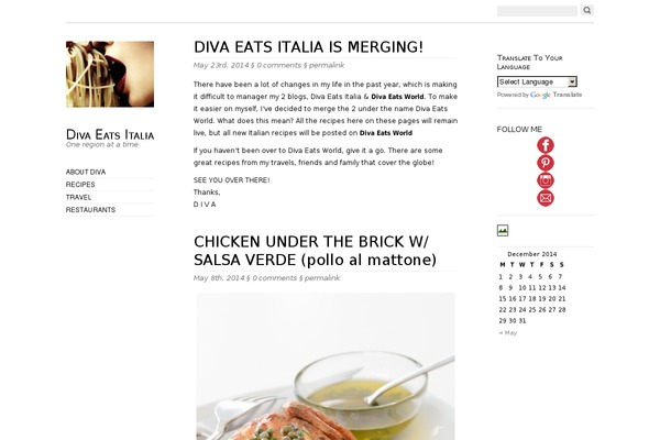 Oulipo theme site design template sample