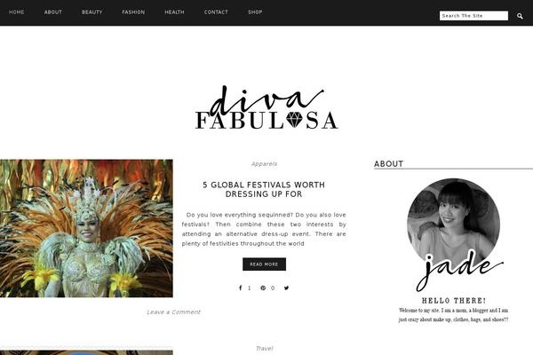 Squeesome theme site design template sample