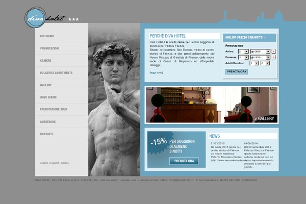 Default theme site design template sample