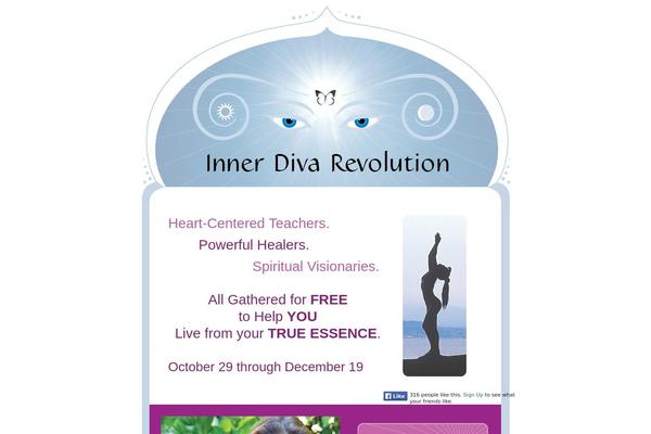 InnerDiva theme websites examples