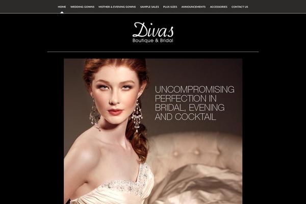 divasbridalandboutique.biz site used Swerve